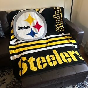 Pittsburgh Steelers Throw Fleece Blanket